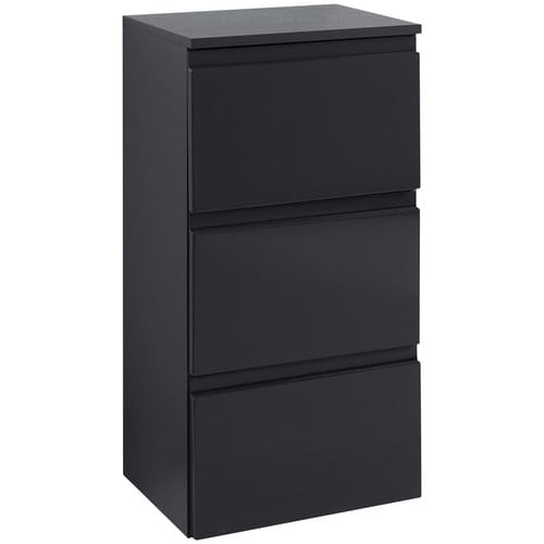 HELD MÖBEL Unterschrank »Cardiff«, BxHxT: 40 x 79 x 35 cm - grau