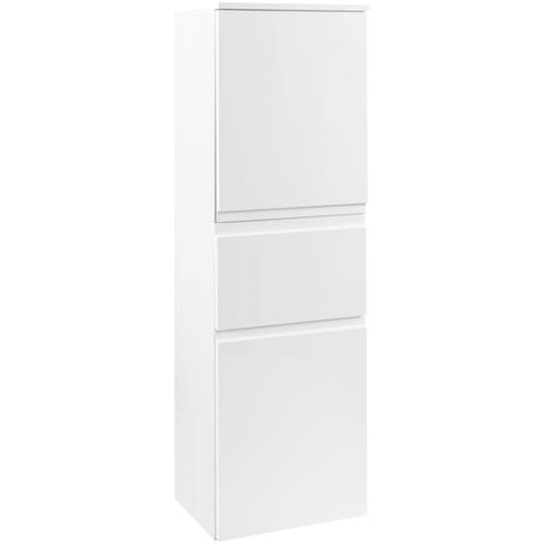 HELD MÖBEL Midischrank »Cardiff«, BxHxT: 40 x 130 x 35 cm - weiss