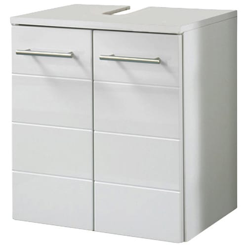 HELD MÖBEL Waschbeckenunterschrank »Rimini«, BxHxT: 50 x 53 x 34 cm, Anschlagrichtung: links/rechts - weiss