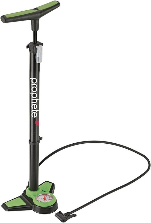 PROPHETE Standluftpumpe, Fahrräder und E-Bikes - schwarz