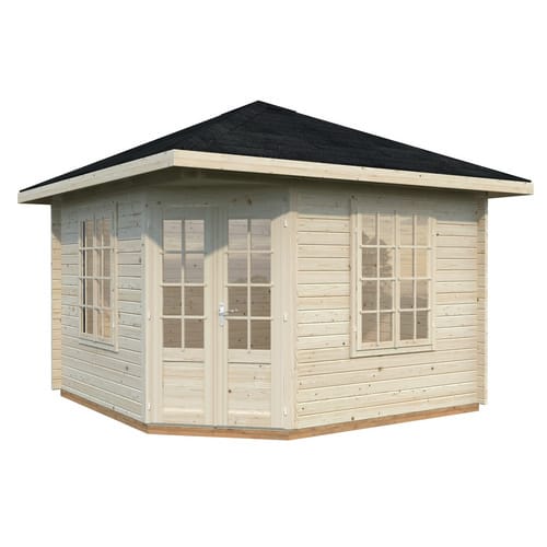 PALMAKO Pavillon »Melanie«, quadratisch mit Ausschnitt, BxHxT: 330 x 325 x 330 cm - transparent
