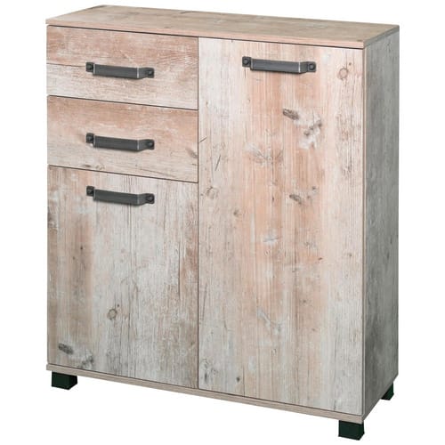 SCHILDMEYER Badschrank »Milan«, BxHxT: 80 x 94,8 x 32 cm - braun