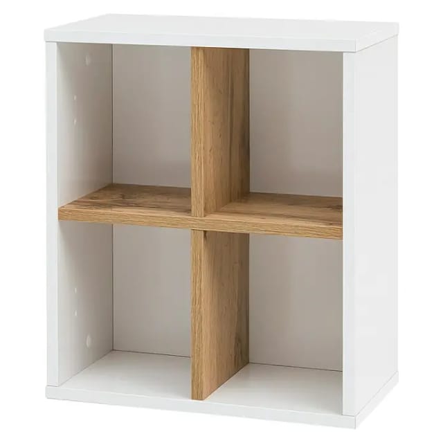 SCHILDMEYER Badregal »Padua«, BxH: 40 x 48,3 cm, Holzwerkstoff - weiss