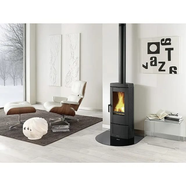 La Nordica-Extraflame® Kaminofen »Candy«, schwarz, Gusseisen, 7,2 kW