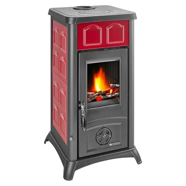 La Nordica-Extraflame® Kaminofen »Gemma«, bordeauxrot, Keramik, 6 kW