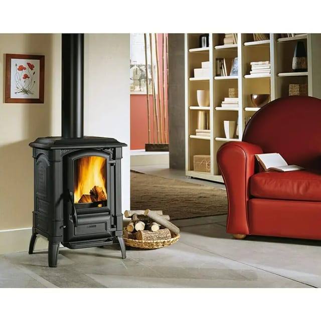 La Nordica-Extraflame® Kaminofen »Giulietta X«, schwarz, Gusseisen, 6,6 kW