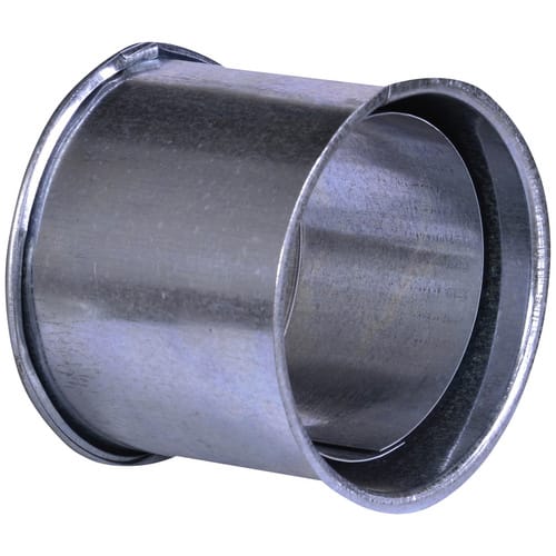FIREFIX® Wandfutter, Ø: 11 cm, Stärke: 0,6 mm, Stahl - silberfarben