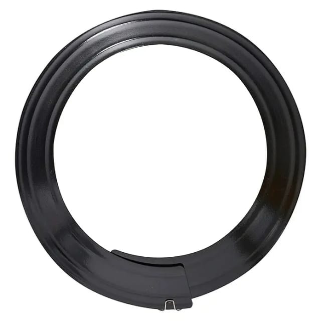FIREFIX® Ofenrohrrosette, Ø: 16,5 cm, Stärke: 2 mm, Stahl - schwarz