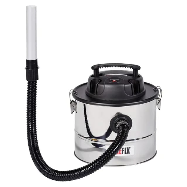 FIREFIX® Aschesauger, HxL: 33cm x 33cm, silberfarben