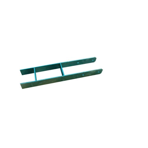KARIBU H-Pfostenanker, B x H: 12 x 12 cm, grau