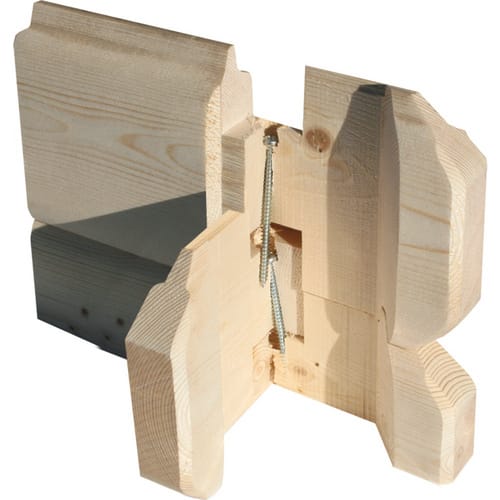 KARIBU Gartenhaus »Bastrup 2«, Holz, BxHxT: 419 x 217 x 237 cm (Außenmaße inkl. Dachüberstand) - beige