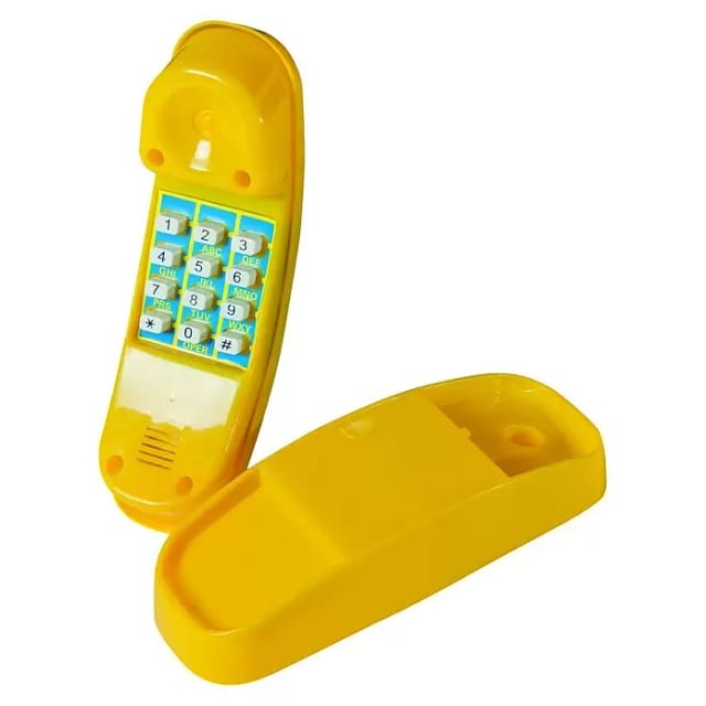 KARIBU Telefon, BxL: 20,5 x 6,5 cm, gelb