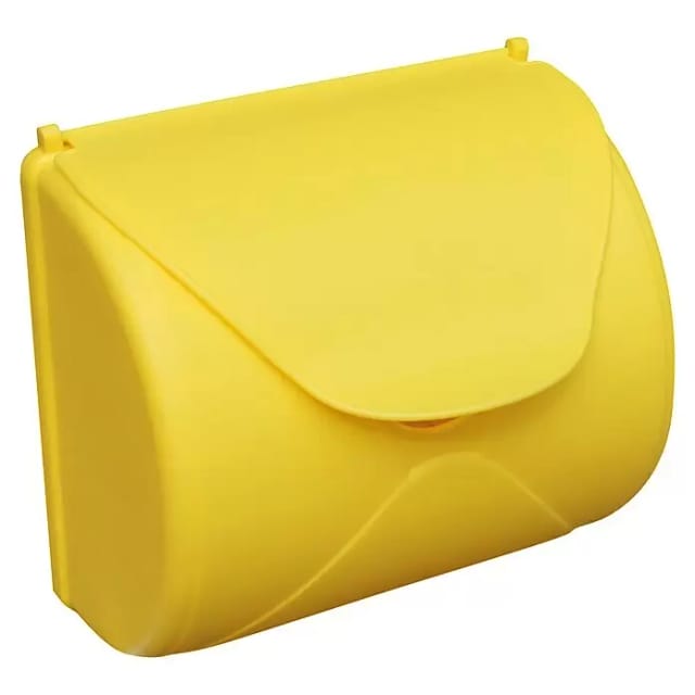 KARIBU Briefkasten, BxHxL: 23,3 x 14 x 25 cm, gelb