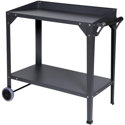 FLORAWORLD Pflanzwagen, BxHxT: 95 x 81 x 55 cm, Stahlblech - grau