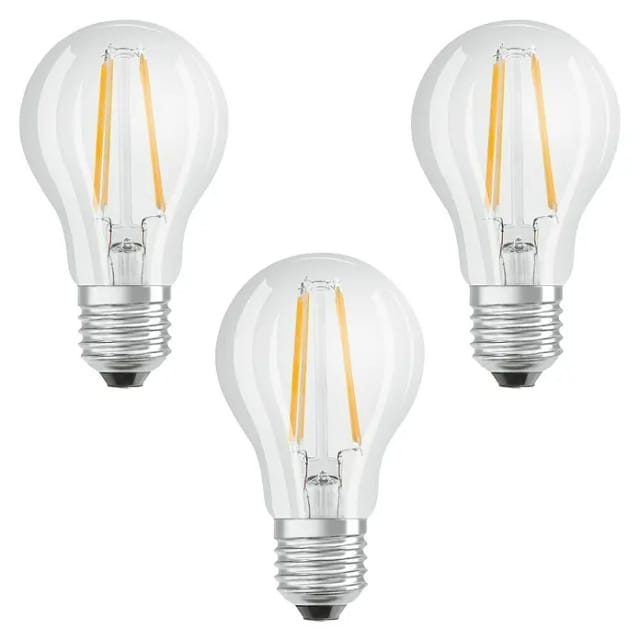 OSRAM LED-Leuchtmittel »Base«, 7 W, E27, warmweiß - transparent