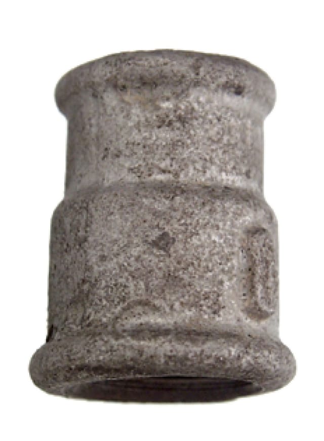 CORNAT Muffe, Temperguss - silberfarben