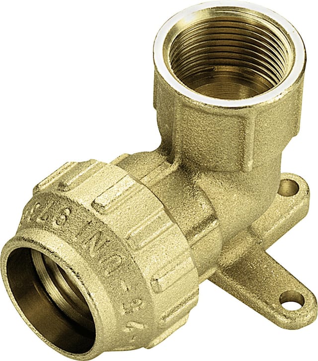 CORNAT Wandscheibe, Messing, Innengewinde: 1/2" - goldfarben