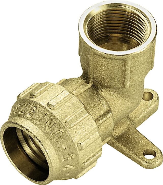 CORNAT Wandscheibe, Messing, Innengewinde: 3/4" - goldfarben