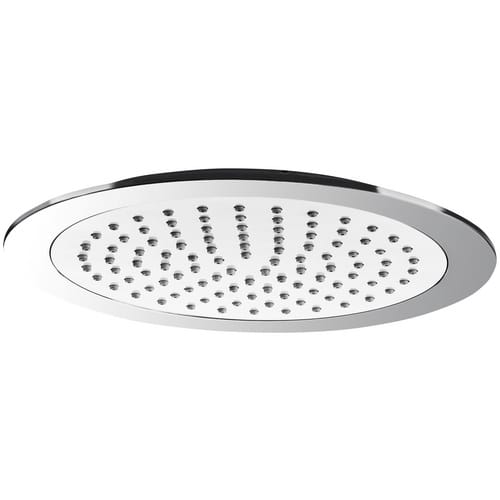 CORNAT Überkopfbrause »STYLE«, weiss|chromfarben, rund, Höhe: 71 mm