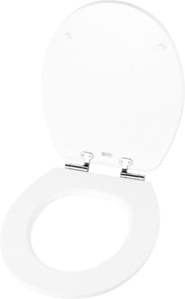 CORNAT WC-Sitz »SONNENBAD«, MDF, D-Form, mit Softclose-Funktion - bunt