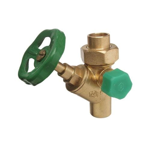 CORNAT Schrägsitzventil »ø 22 mm«, Messing - goldfarben