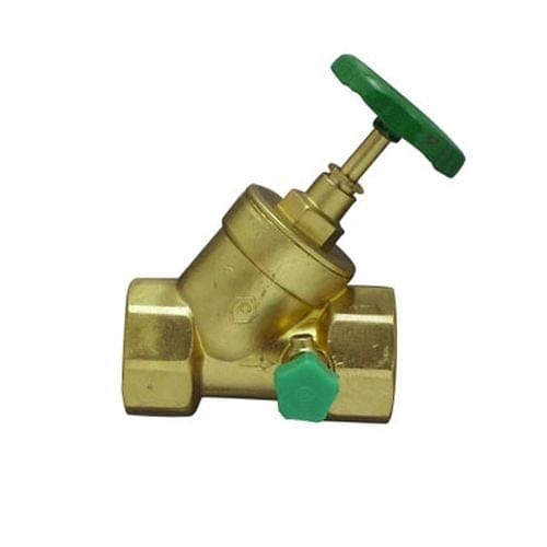 CORNAT Schrägsitzventil »1/2" IG«, Messing, Innengewinde: 1/2" - goldfarben