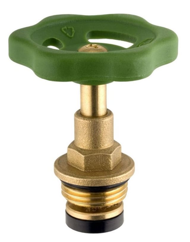 CORNAT Ventiloberteil, Messing, goldfarben, 1/2