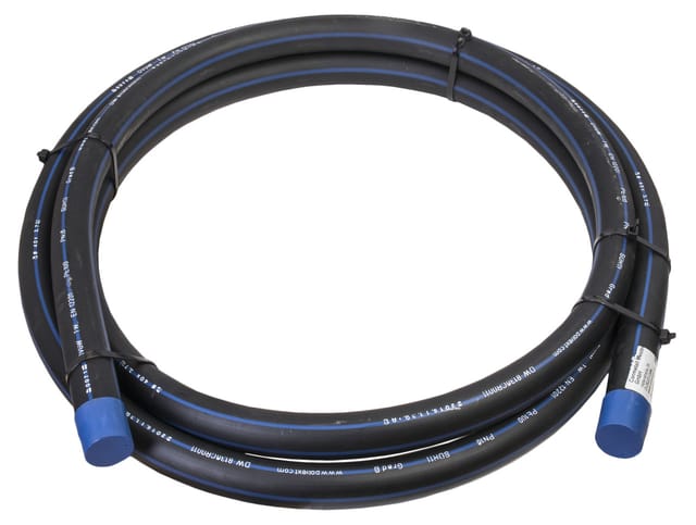 CORNAT PE-Rohr, Polyethylen (PE), blauschwarz