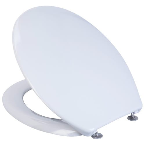 CORNAT WC-Sitz »CETINA«, Duroplast, oval - grau