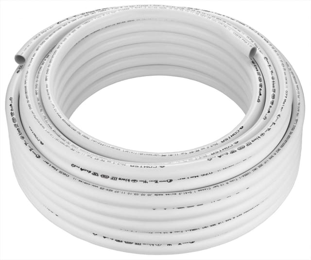 CORNAT Rohr, stahl/aluminium - weiss