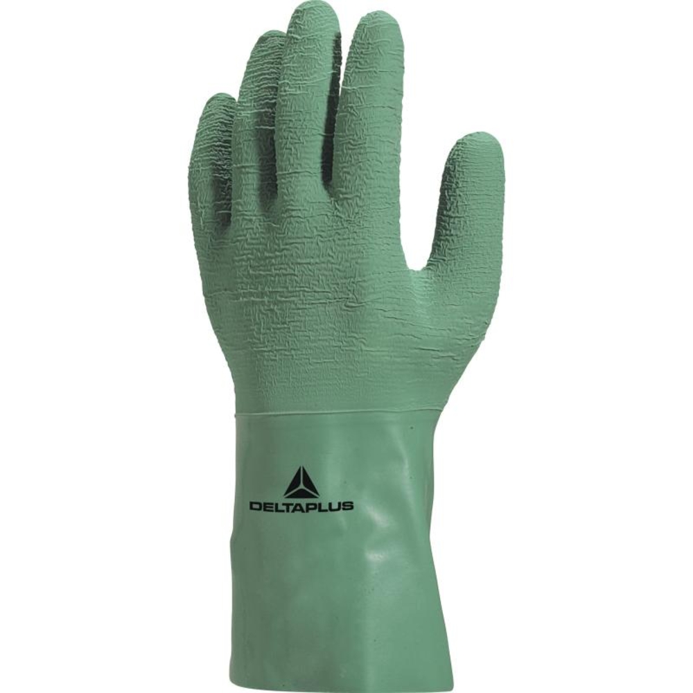Gant Chimique Delta Plus Latex Vert En 407 Lat500 T10,5