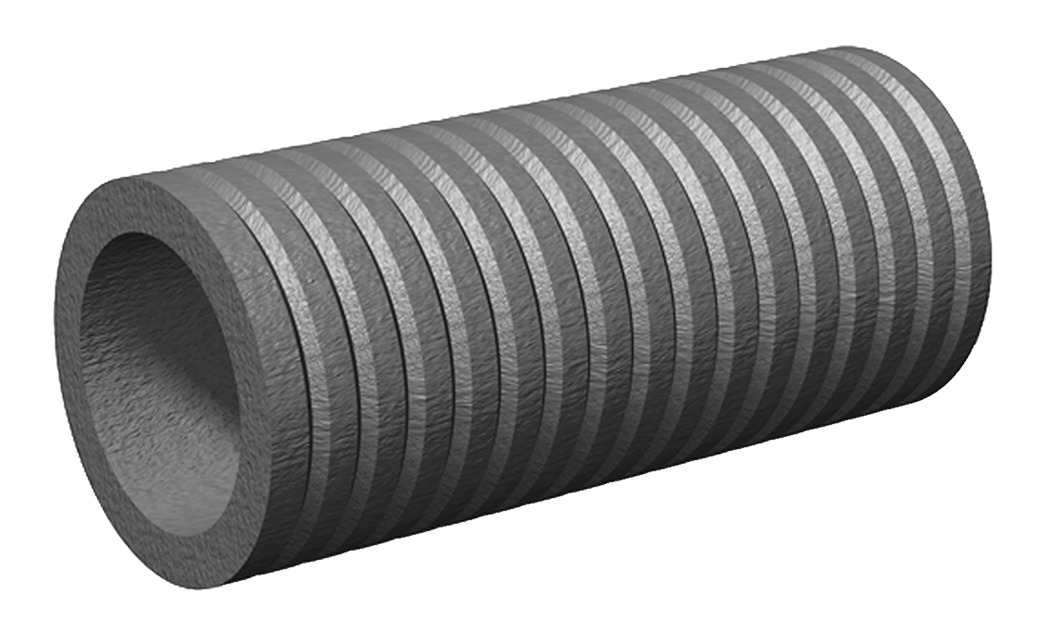Doyma Curaflex Futterrohr Sfz 3000 Dn125 Länge: 300mm, Äußerer - Du: 58 - 77mm