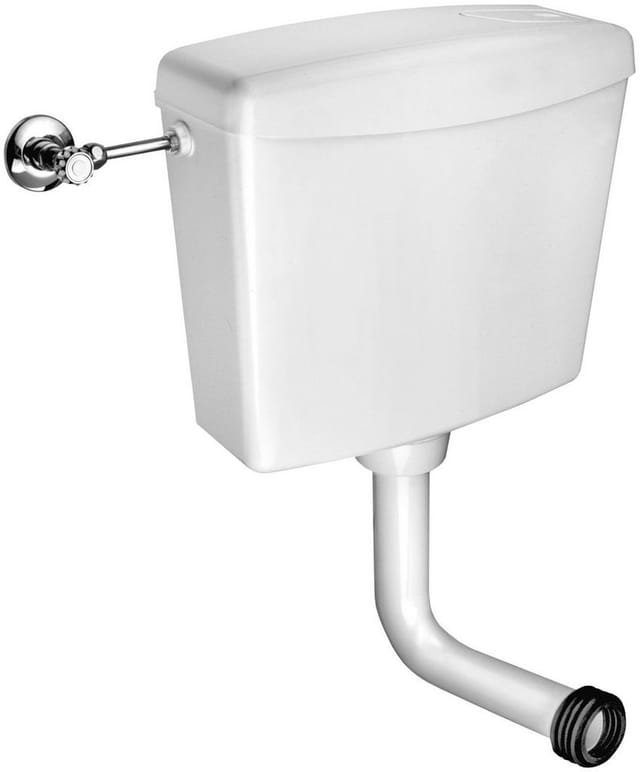 CORNAT Spülkasten, BxHxT: 410 x 460 x 165 mm, weiß - weiss