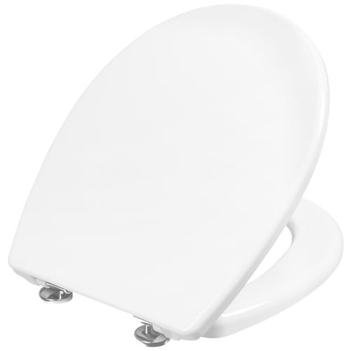 CORNAT WC-Sitz »EDOLO«, Duroplast, oval, mit Softclose-Funktion - weiss