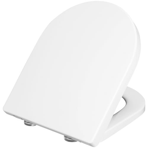 CORNAT WC-Sitz »TRIENT«, Duroplast, D-Form, mit Softclose-Funktion - weiss