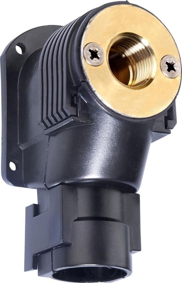 CORNAT Einbaudose, Messing, Innengewinde: 1/2" - grau