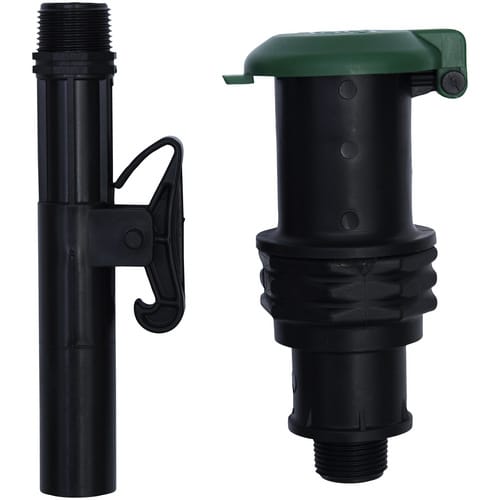 CORNAT Wassersteckdose, schwarz/grün, Polypropylen (PP)