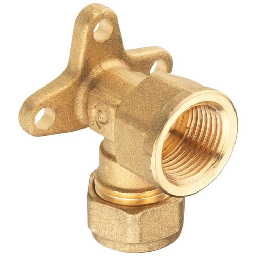 WELLWATER Sanitärarmaturenzubehör, Messing, Innengewinde: 1/2" - goldfarben