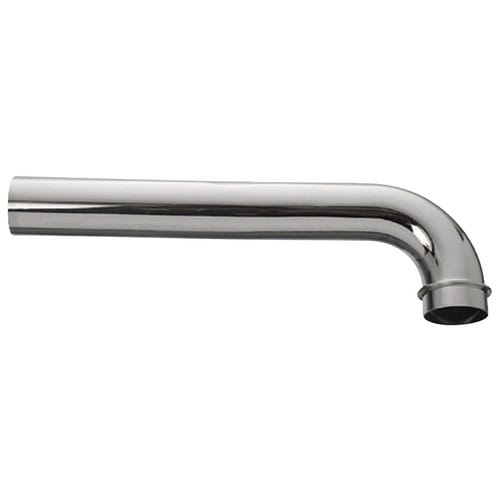 WELLWATER Wandanschlussrohr, Metall, 1 1/4" - silberfarben
