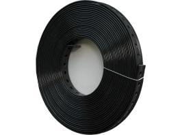 CORNAT Lochband, Kunststoff/Stahl, BxL: 19 x 10000 mm - schwarz
