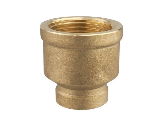 CORNAT Reduziermuffe, Messing, Innengewinde: 3/4" - goldfarben