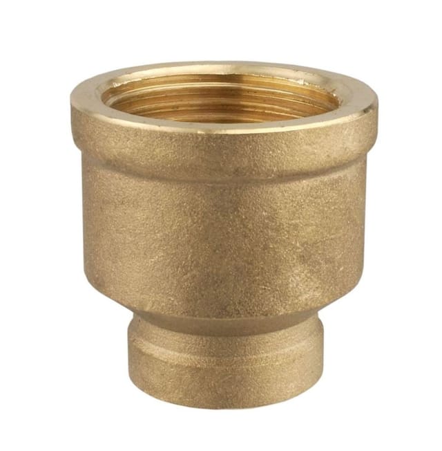 CORNAT Reduziermuffe, Messing, Innengewinde: 1 1/4"/1" - goldfarben