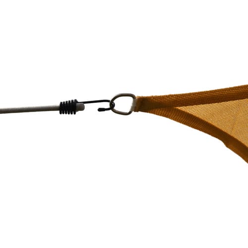 FLORACORD Vierecksonnensegel, Breite: 360 cm - gelb