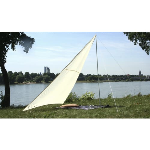 FLORACORD Dreiecksonnensegel, 300 x 300 x 250 cm - beige