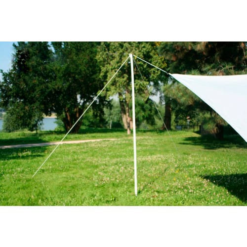 FLORACORD Metallstange, für Sonnensegel, Stahl, Länge: 270 cm - weiss