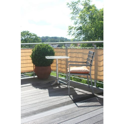 FLORACORD Balkonverkleidung, Polyester, LxH: 500 x 65 cm - beige