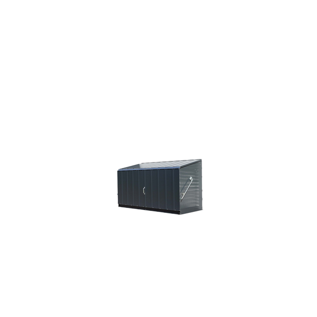 Trimetals Gerätebox, BxHxT: 194 x 112 x 88 cm, anthrazit - grau