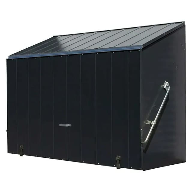 Trimetals Aufbewahrungsbox, BxHxT: 76 x 139 x 185 cm, anthrazit - grau