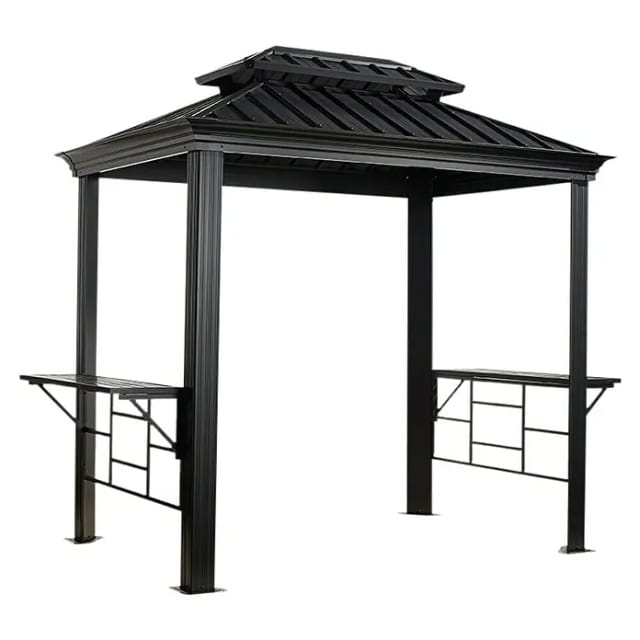 SOJAG Grillpavillon »Messina BBQ«, BxHxT: 292 x 262 x 179 cm, inkl. Dacheindeckung, anthrazit - grau