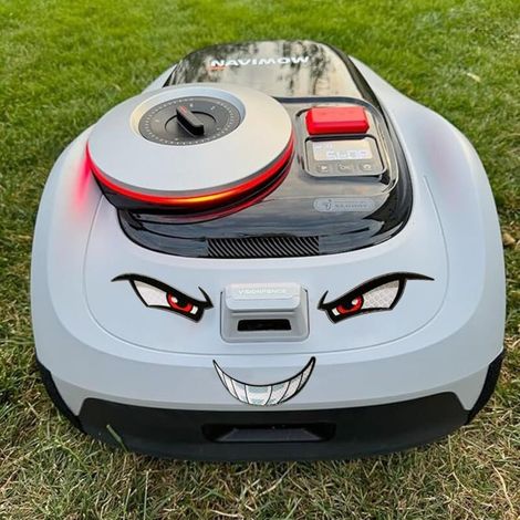 Aufkleber Für Rasenmäheraugen – Wetterfester Aufkleber – Für Gardena, Navimow, Luba 2, Worx Mähroboter